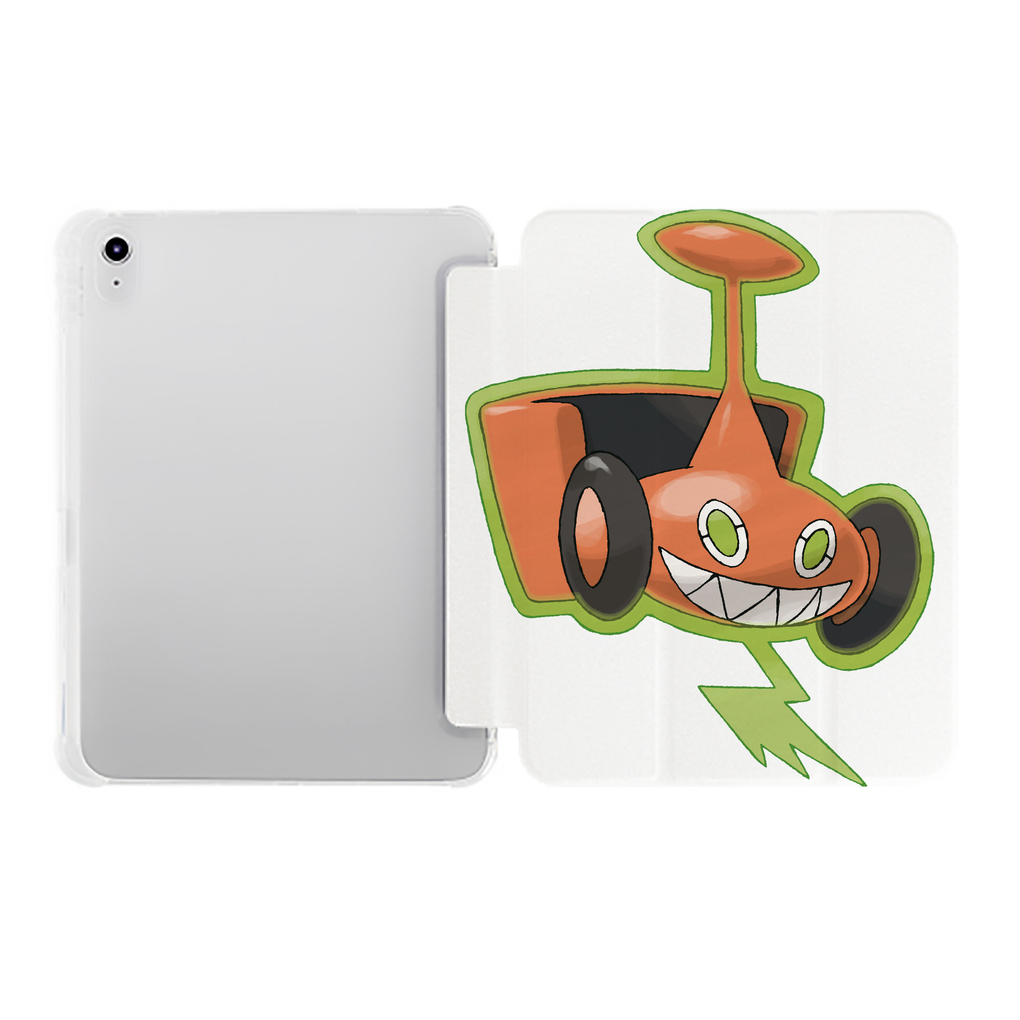（画像用） ポケットモンスター Pokémon IPad ケース ペン収納付き 三つ折りスタンド PUレザー×シリコン 対応機種9.5/10.5/10.9インチ